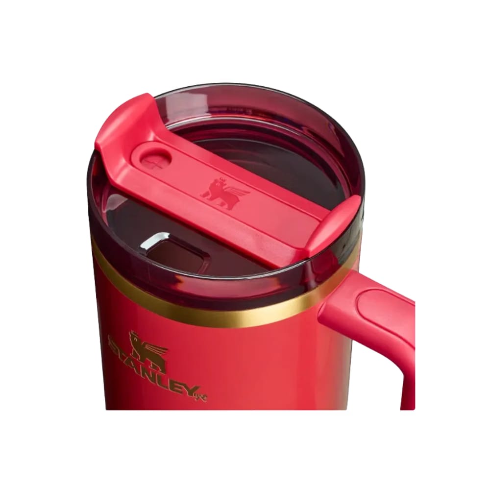 Stanley The Quencher H2.0 Flowstate Tumbler Scarlet Tinsel