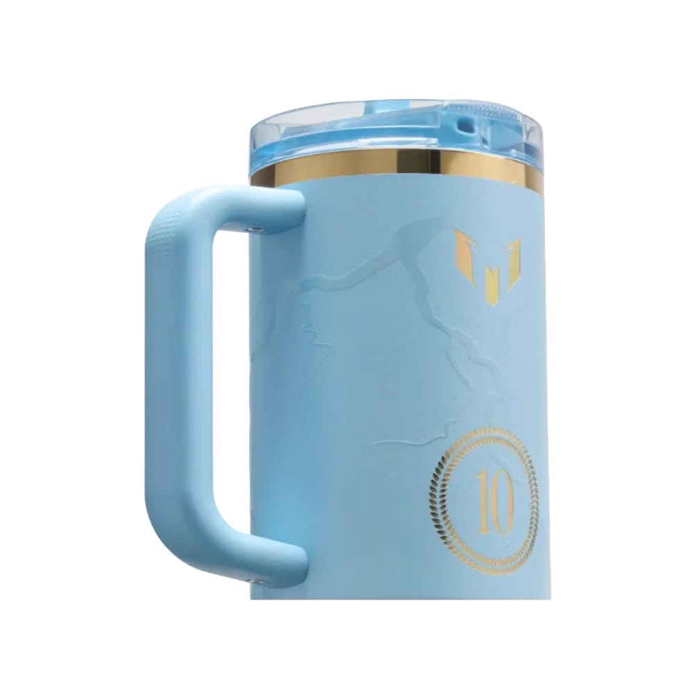 Messi x Stanley 1913 Quencher ProTour Flip Straw Tumbler "Messi Striker Blue"