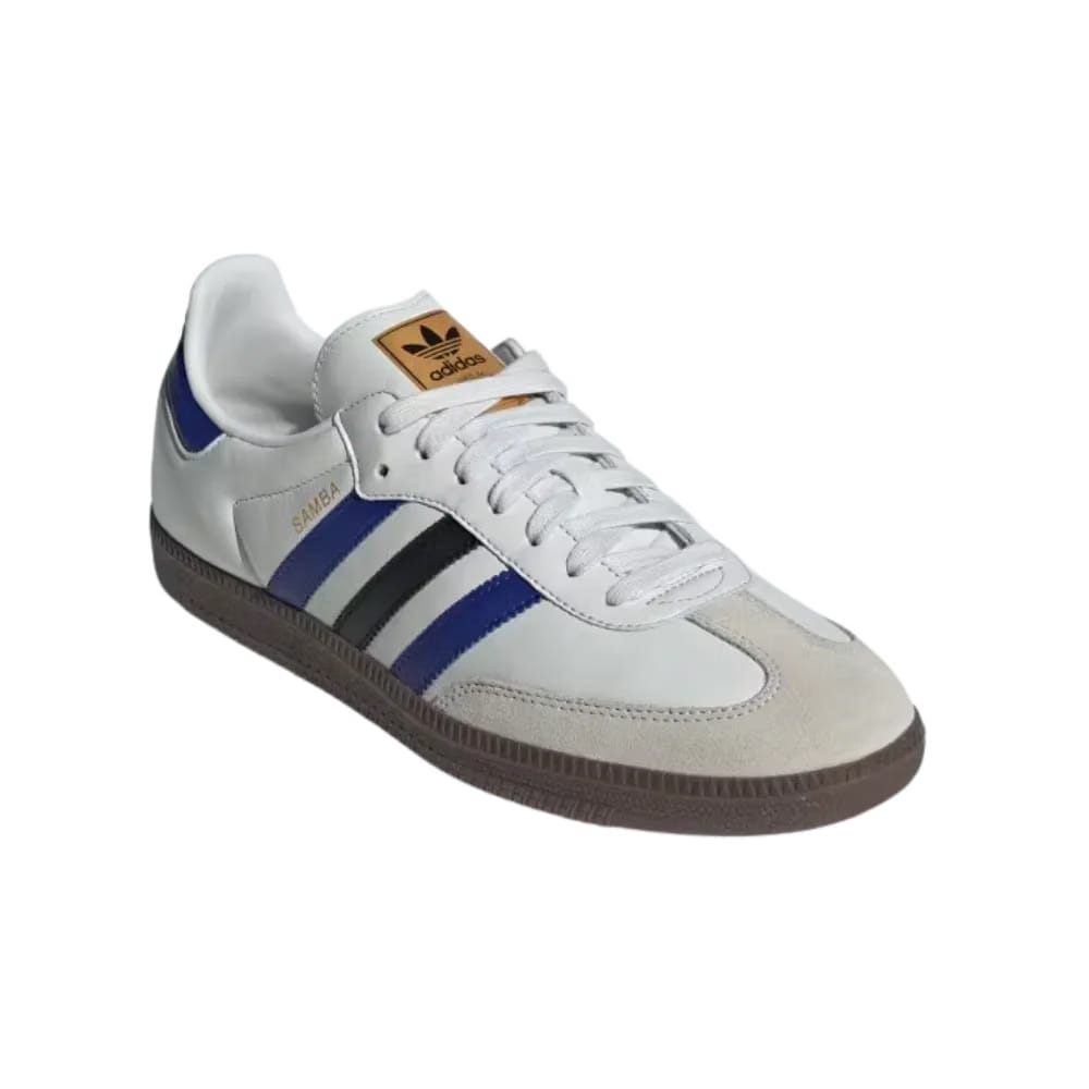 adidas Samba OG Crystal White Active Blue Black