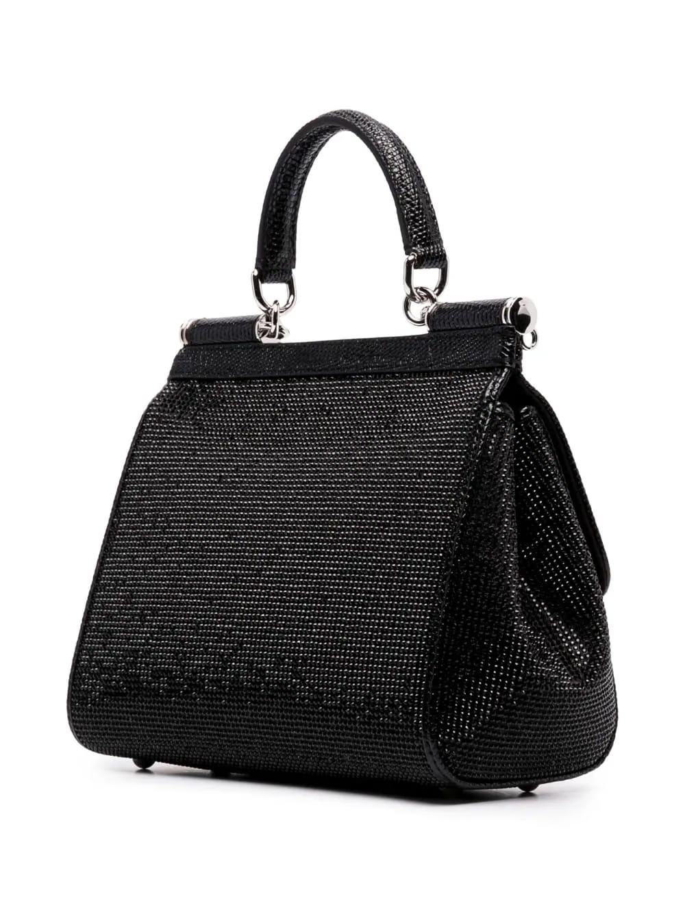 small Sicily rhinestone shoulder bag
