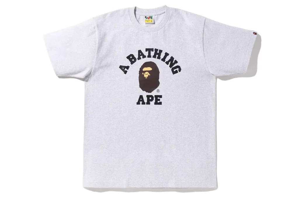Bape College T-Shirt White
