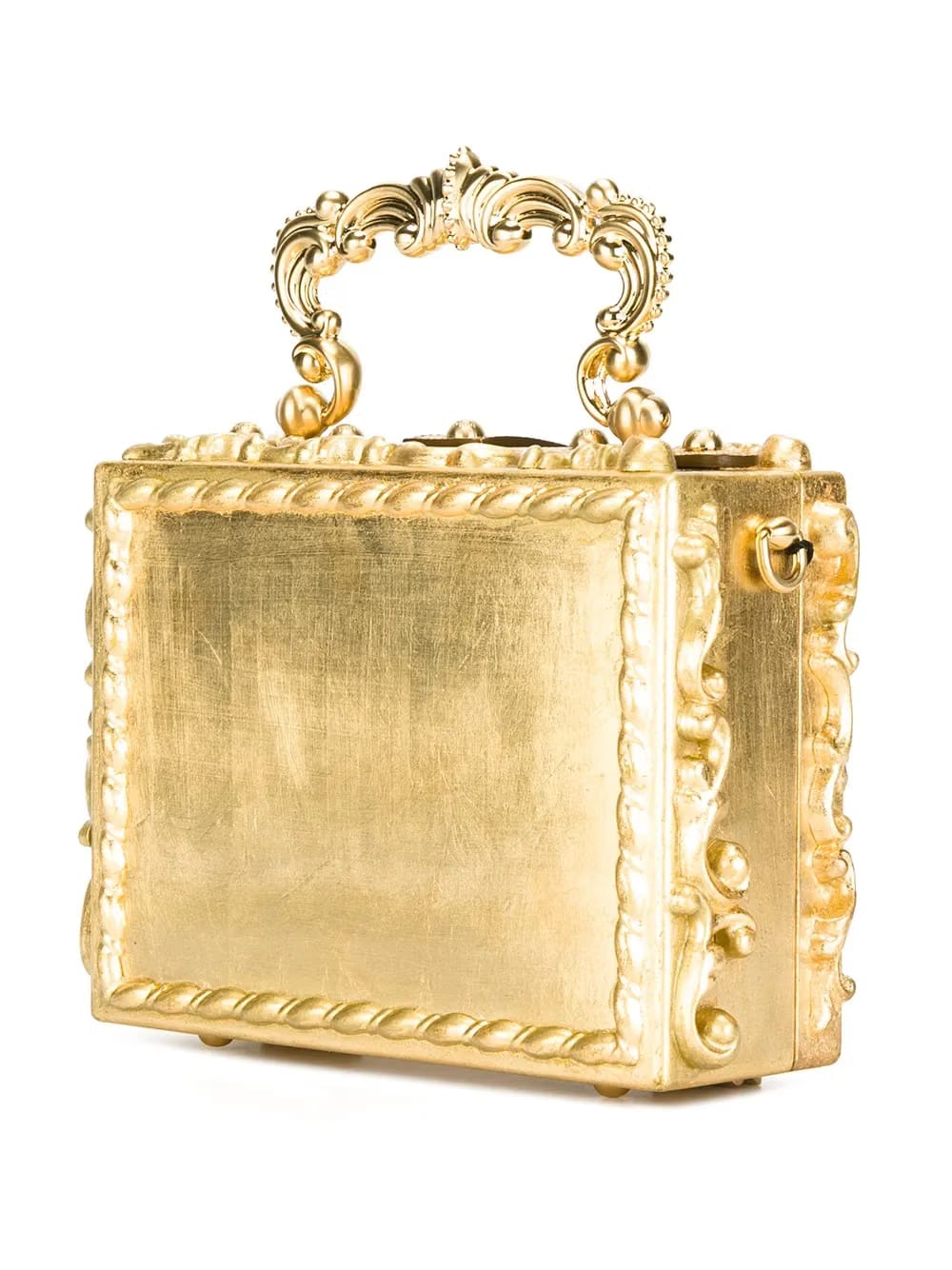 Dolce Box rhinestone-embellished top-handle bag