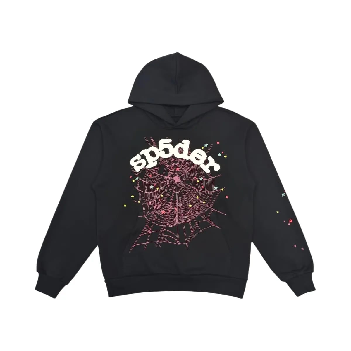 SP5DER Og Web Hoodie Black/White