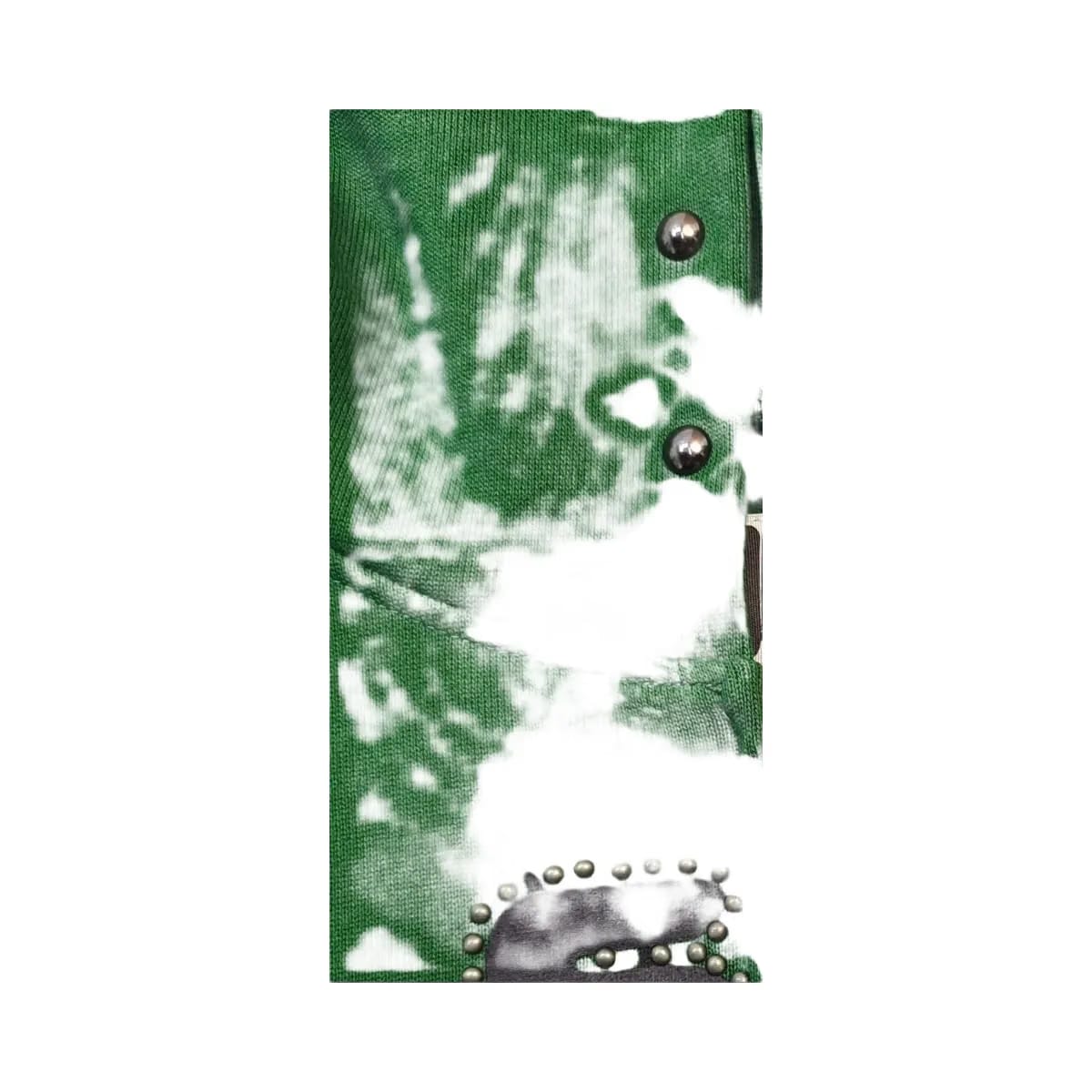 SP5DER Og Web Studded Zip Hoodie Green