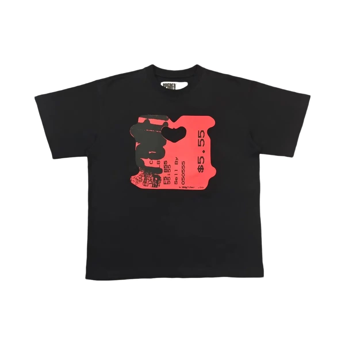 SP5DER Toast T-Shirt Black
