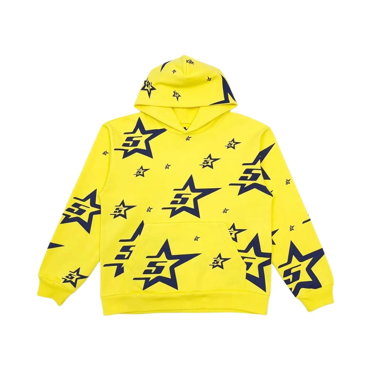 SP5DER 5tar Aop Hoodie Yellow