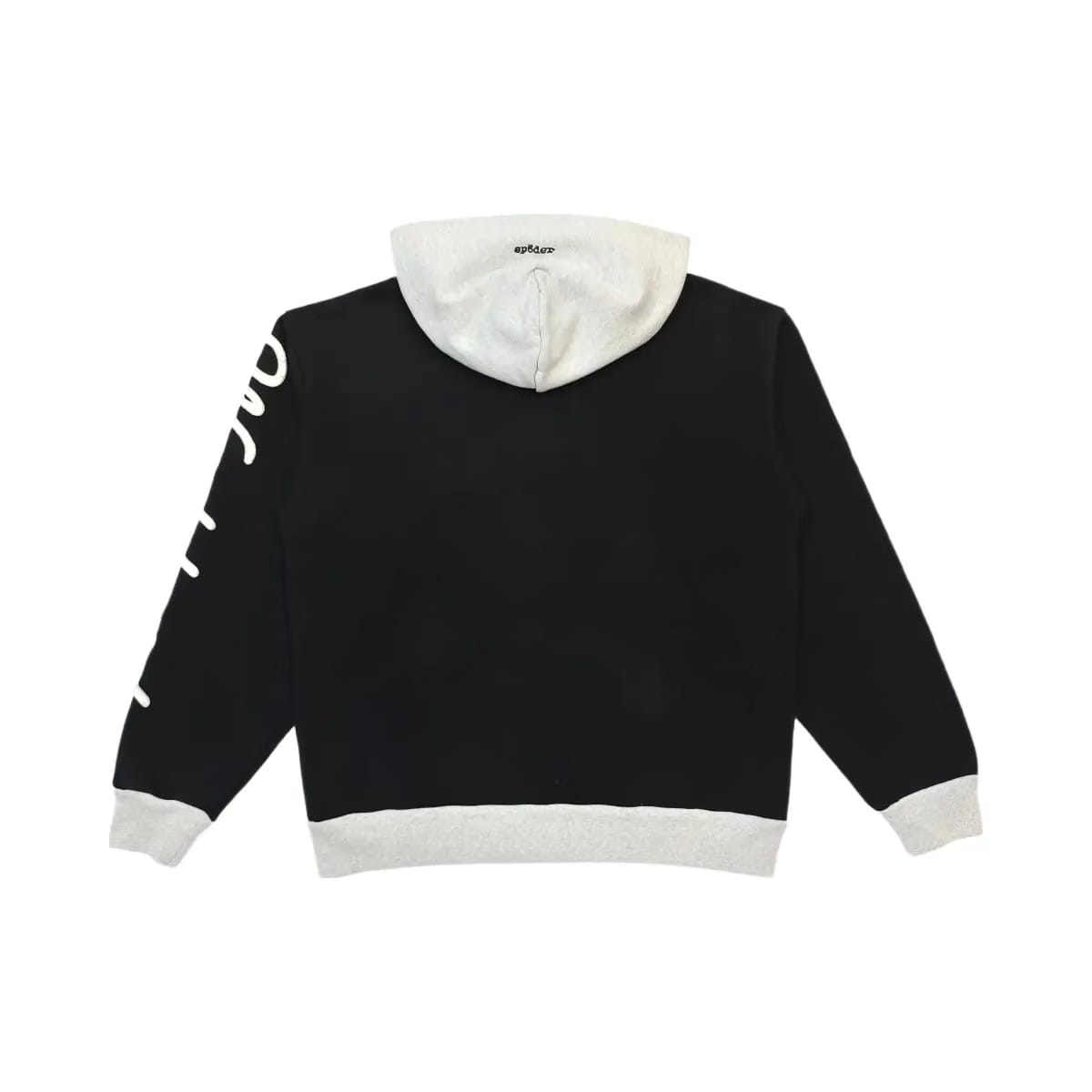 SP5DER Triple 5 Stitch Zip Up Hoodie Black