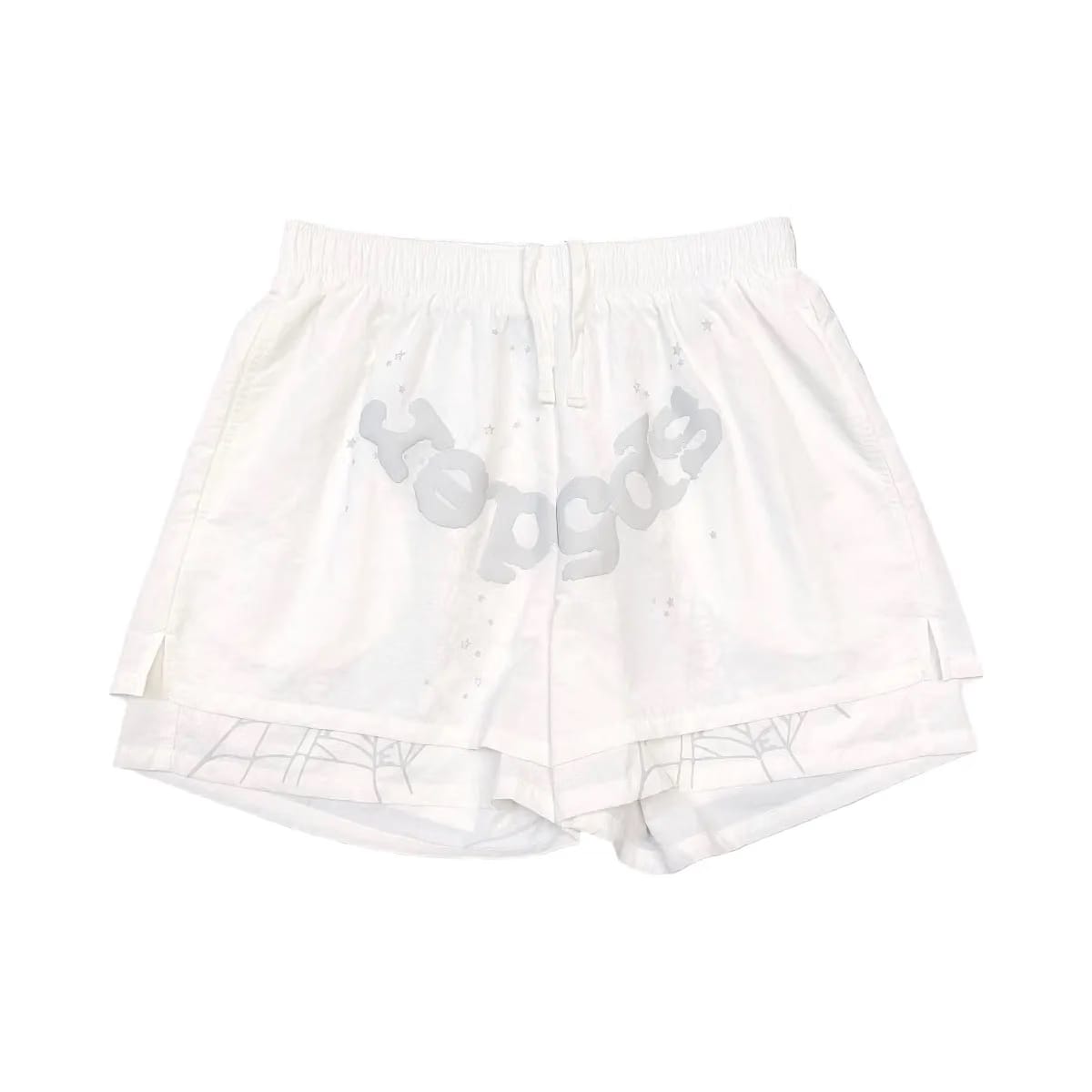 SP5DER Og Web Double Layer Short White
