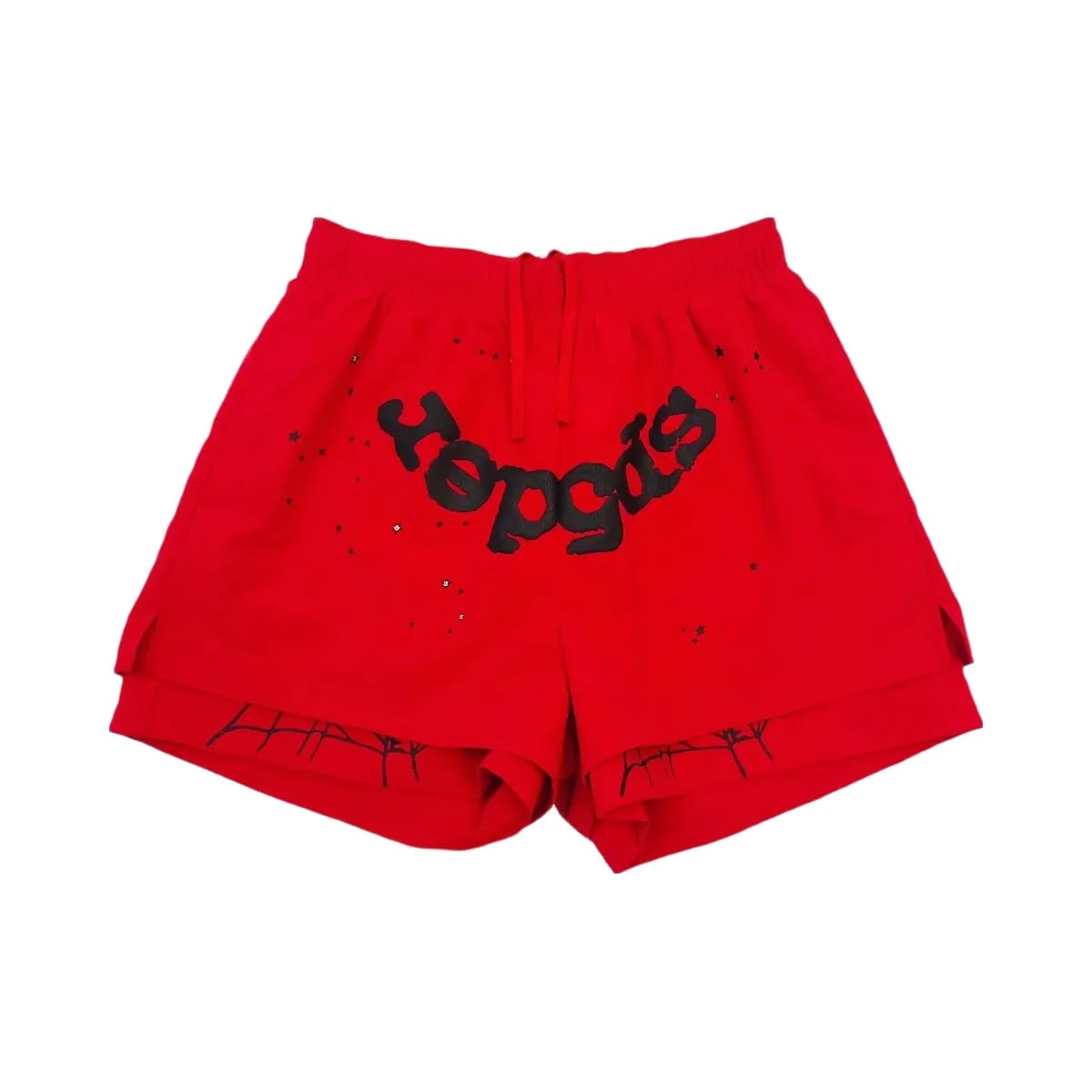 SP5DER Og Web Double Layer Short Red