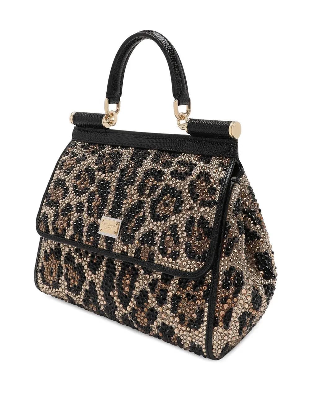 small Sicily crystal-embellished tote bag