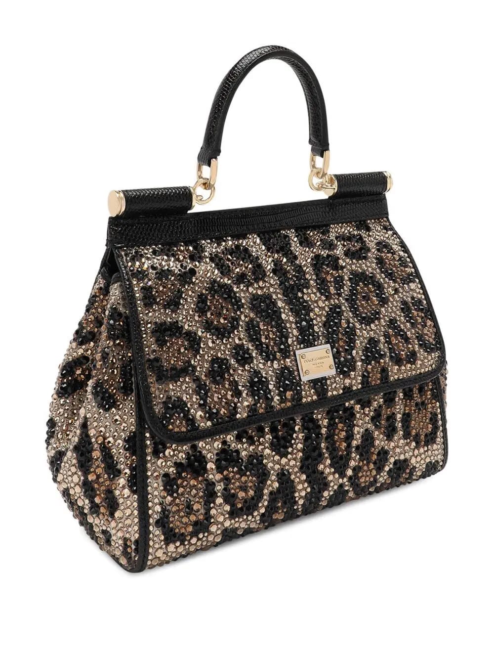 small Sicily crystal-embellished tote bag