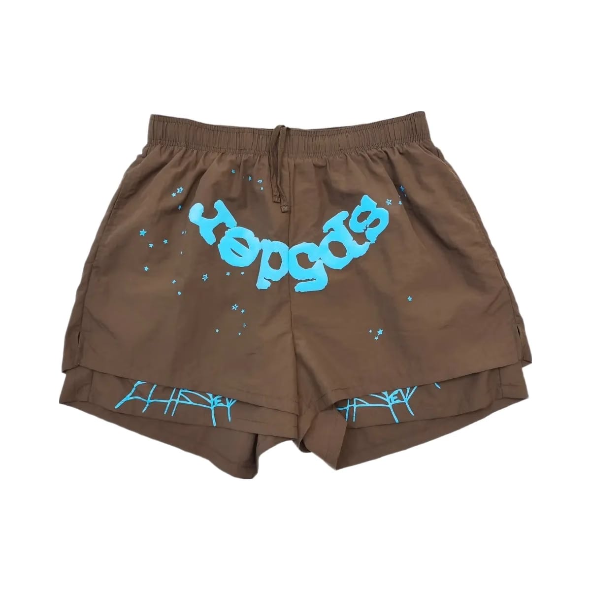 SP5DER Og Web Double Layer Short Brown