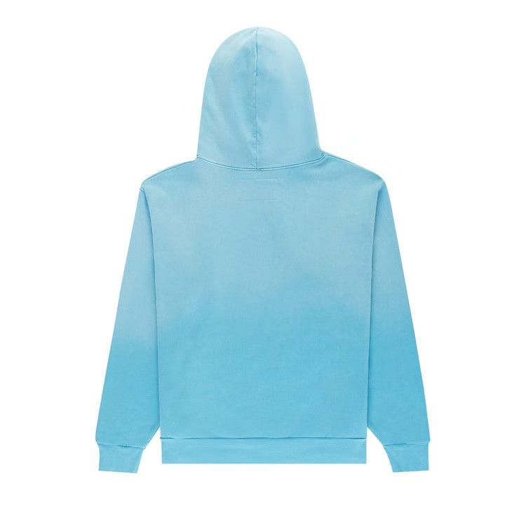 SP5DER Og Web V2 Spray Hoodie Light Blue