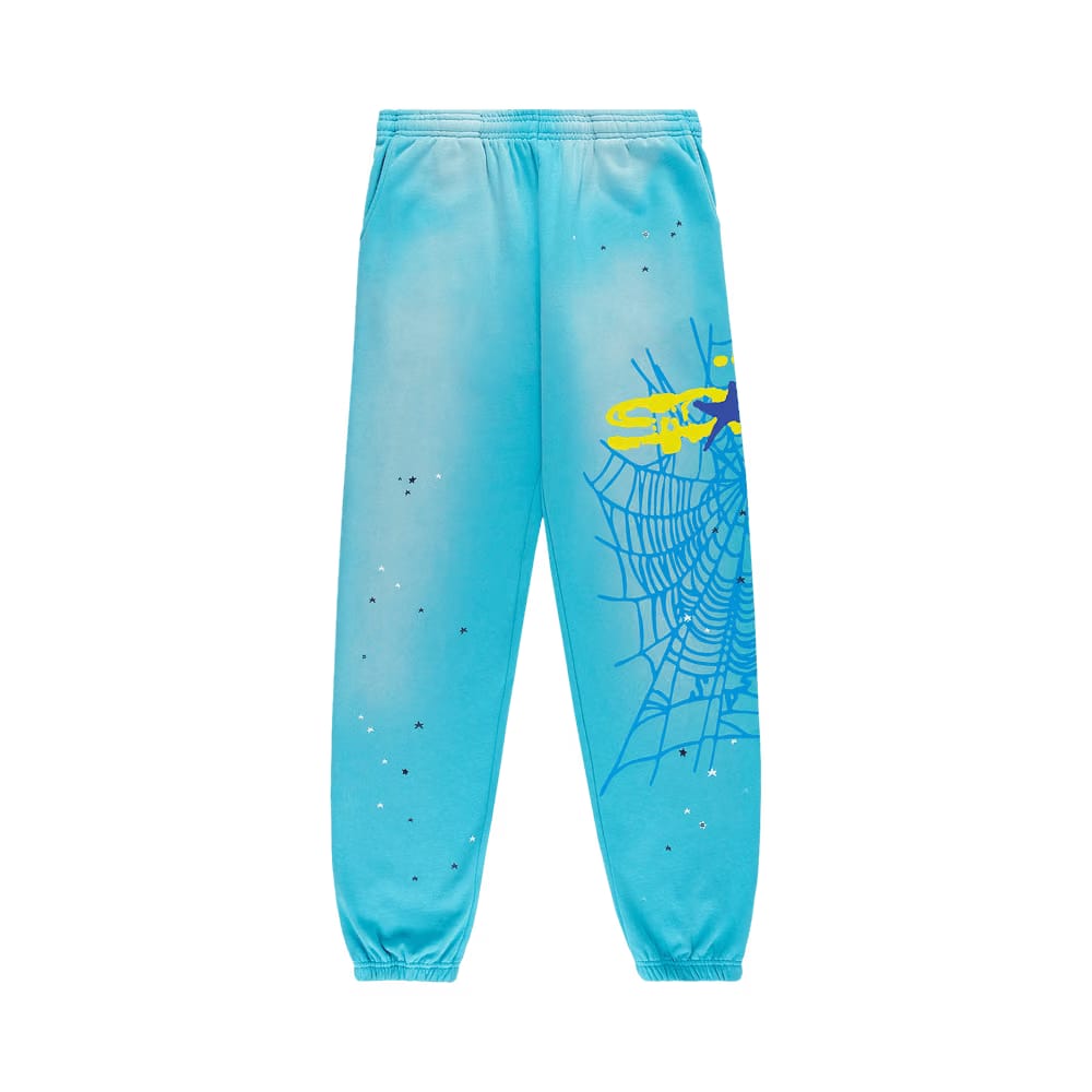 SP5DER Heavy Web Sweatpant Cyan