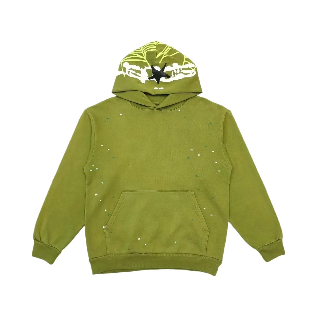 SP5DER Heavy Web Hoodie Olive
