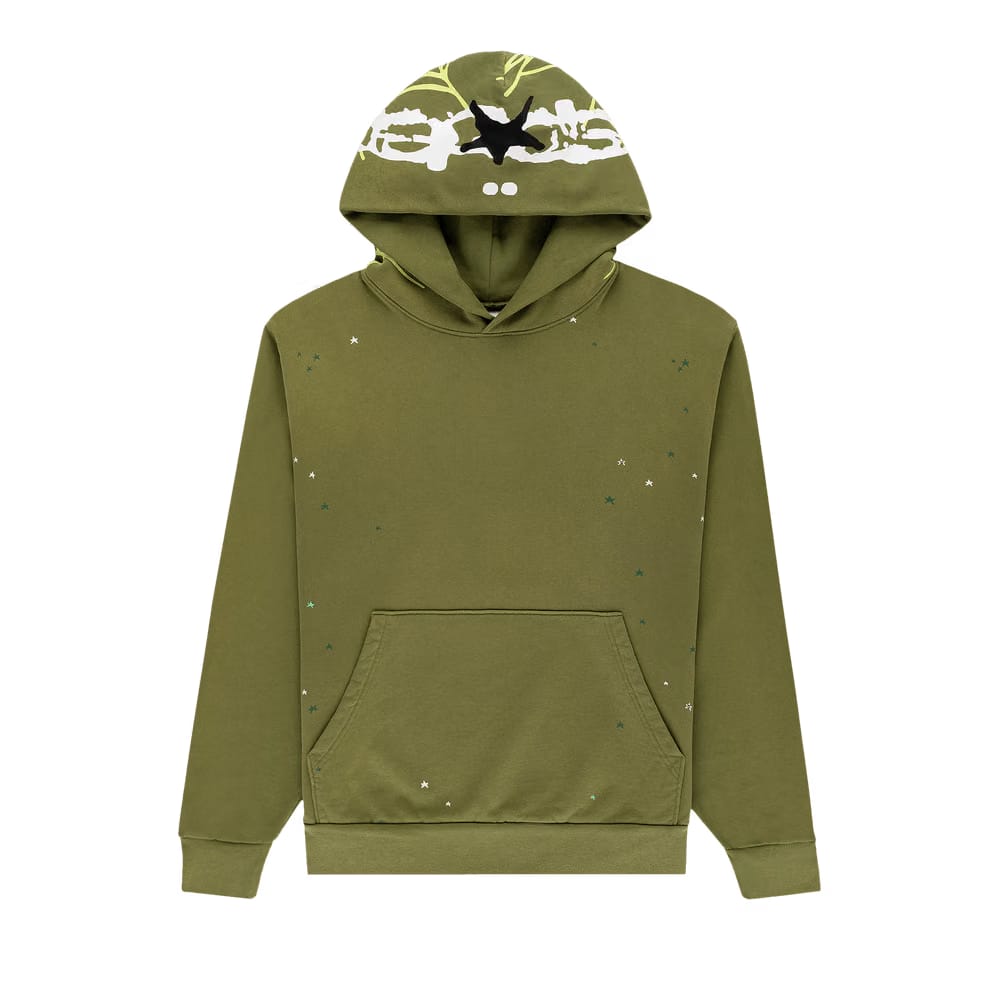 SP5DER Heavy Web Hoodie Olive