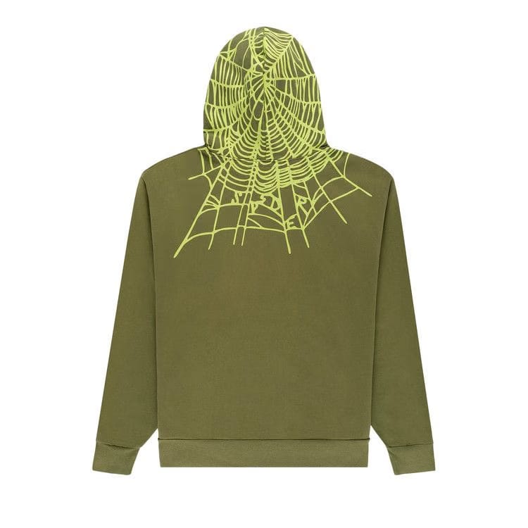 SP5DER Heavy Web Hoodie Olive