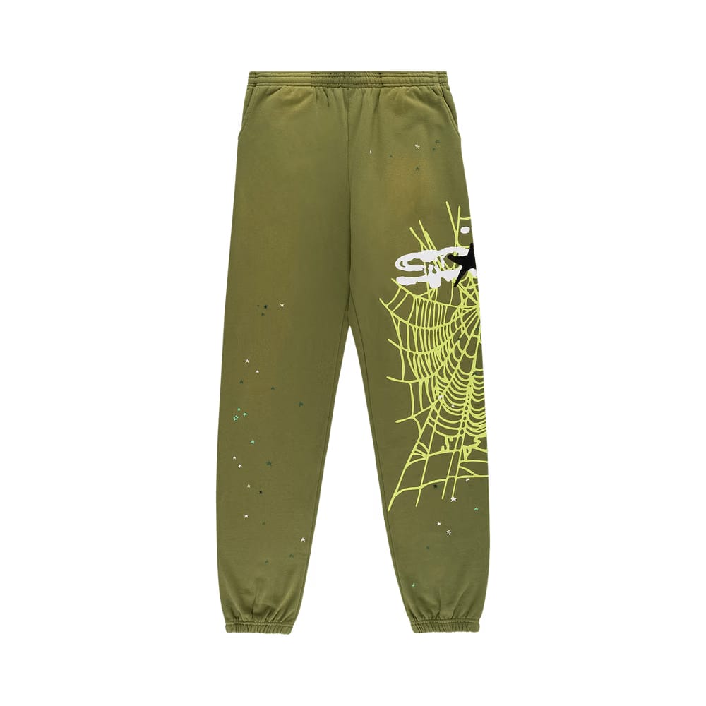 SP5DER Heavy Web Sweatpant Olive