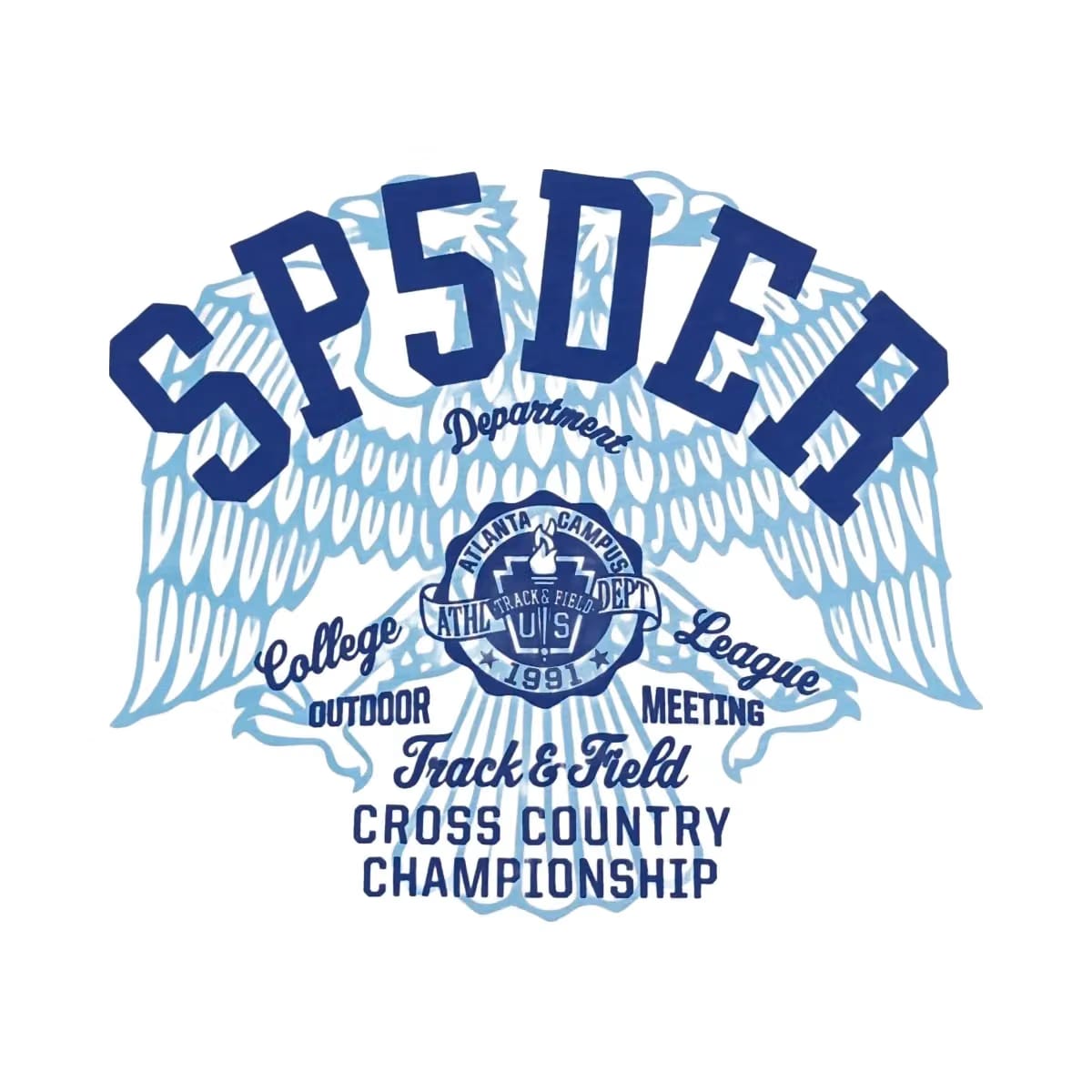 SP5DER Cross Country Slub T-Shirt White