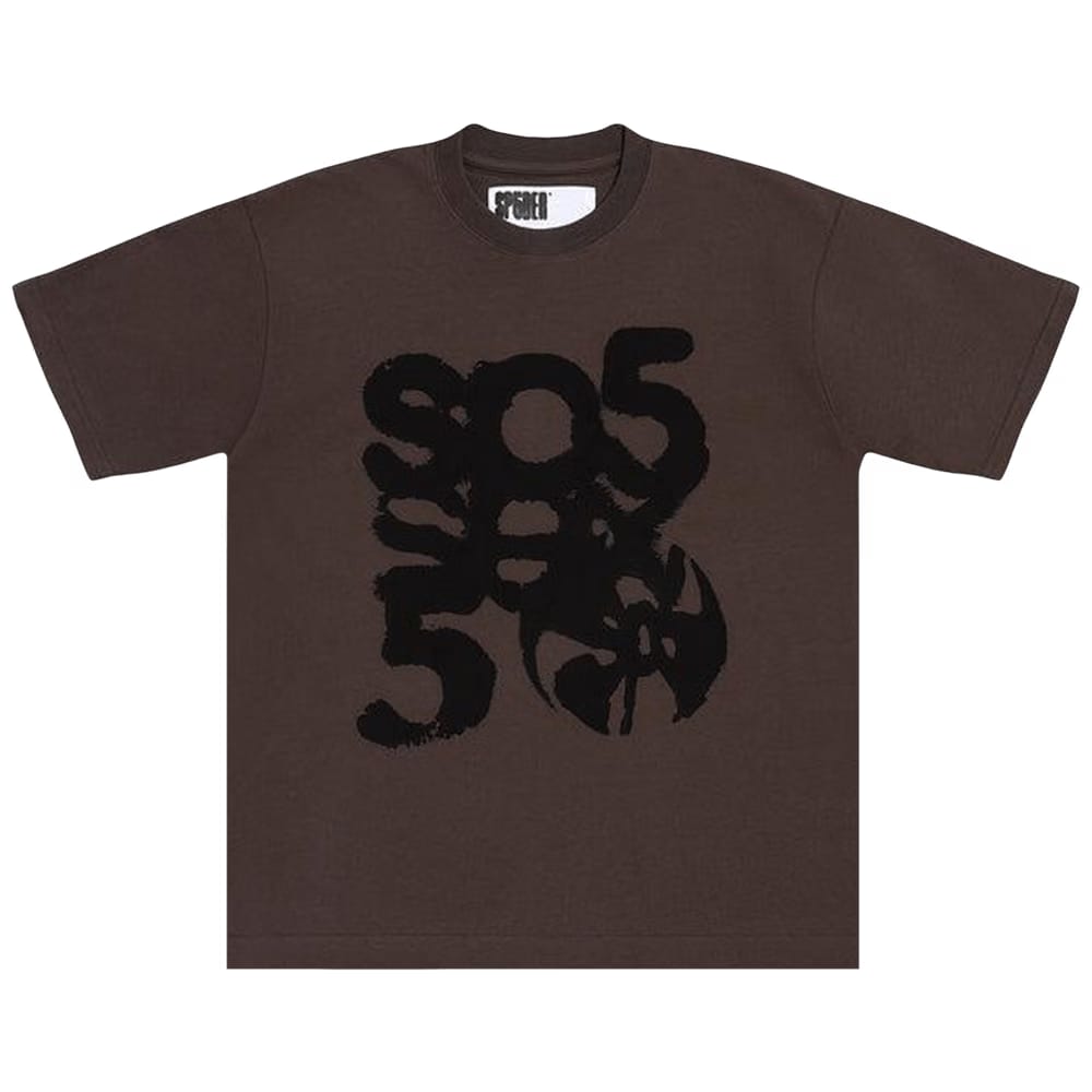 SP5DER Sp5 Sex T-Shirt Brown