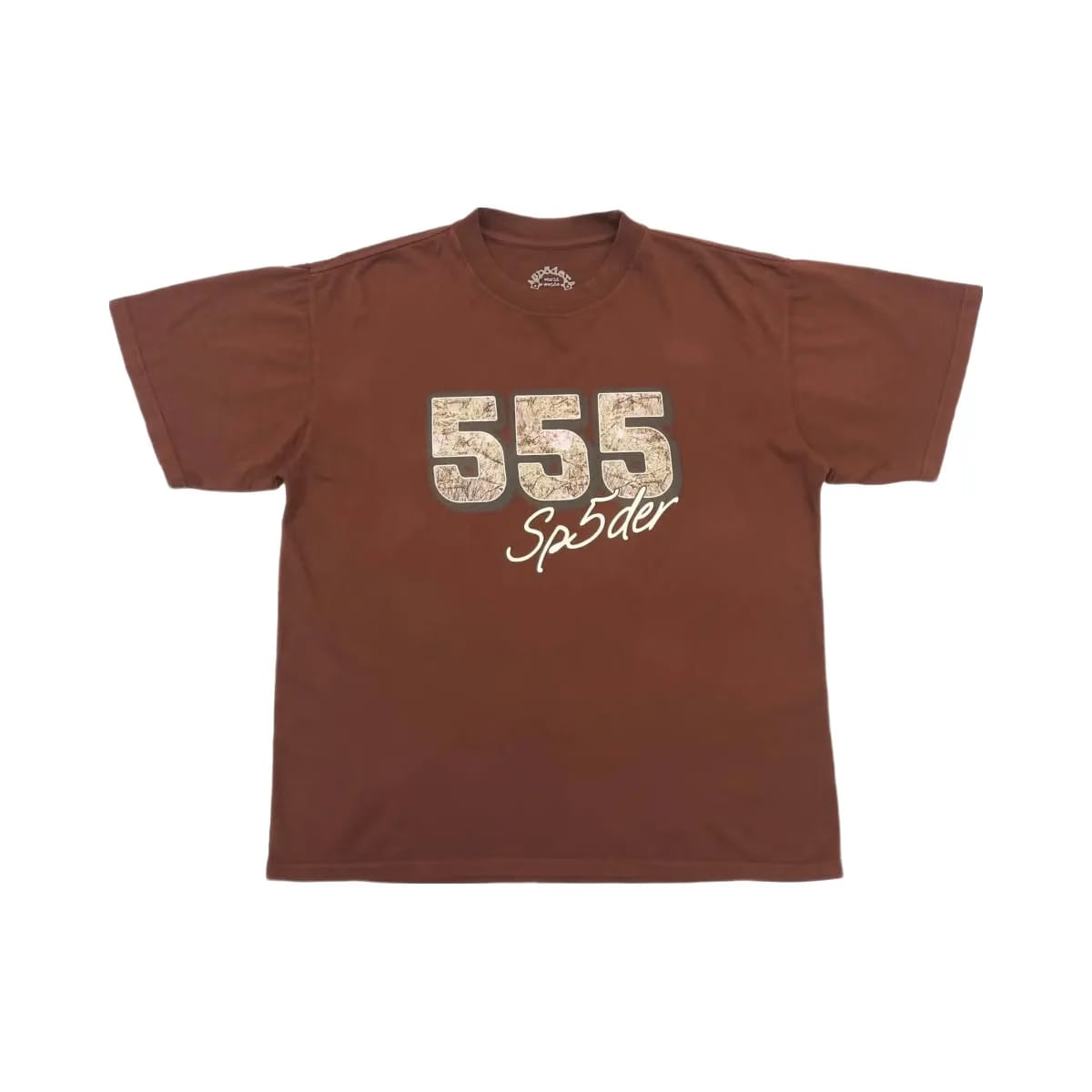 SP5DER 555 T-Shirt Brown