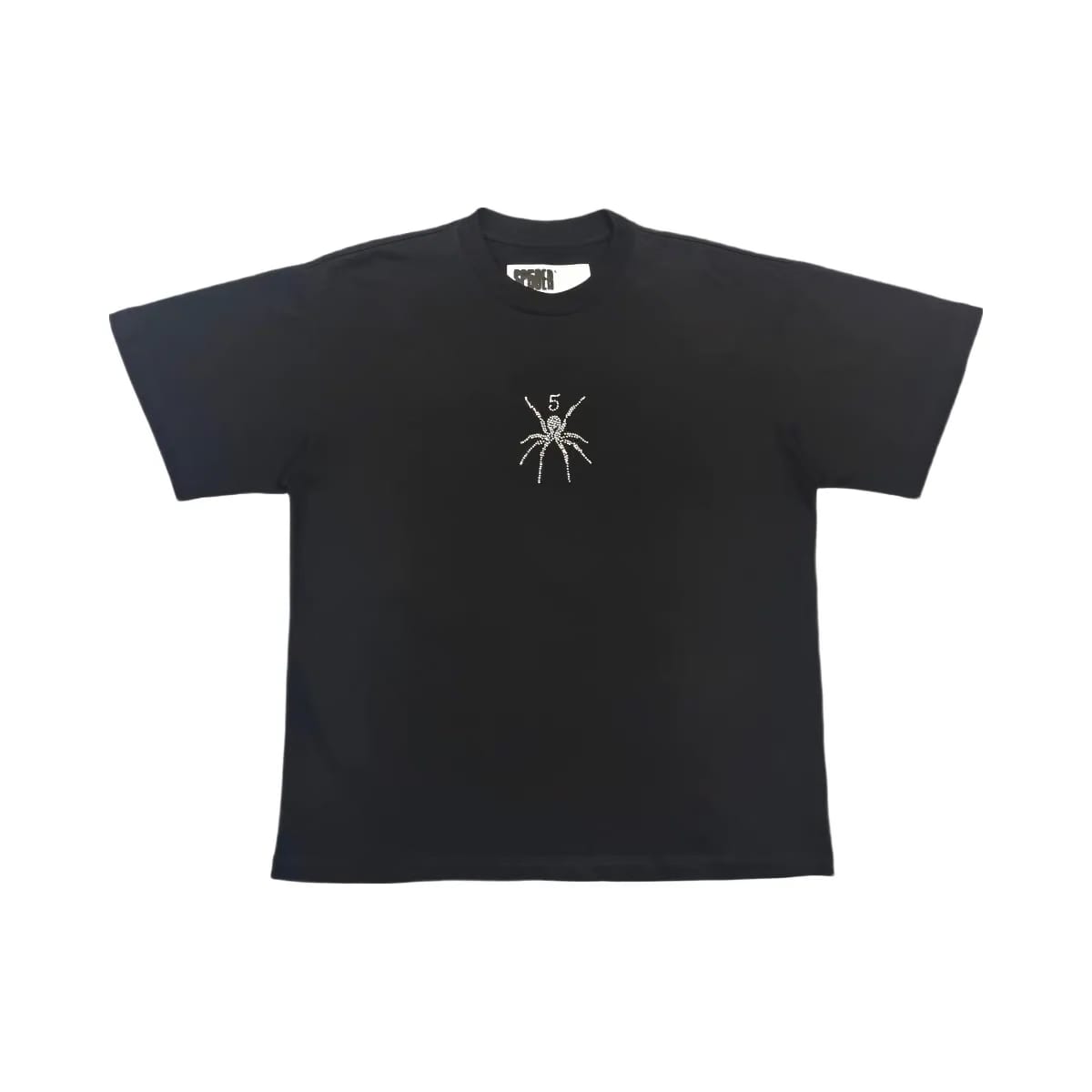 SP5DER Tm Rhinestone T-Shirt Black