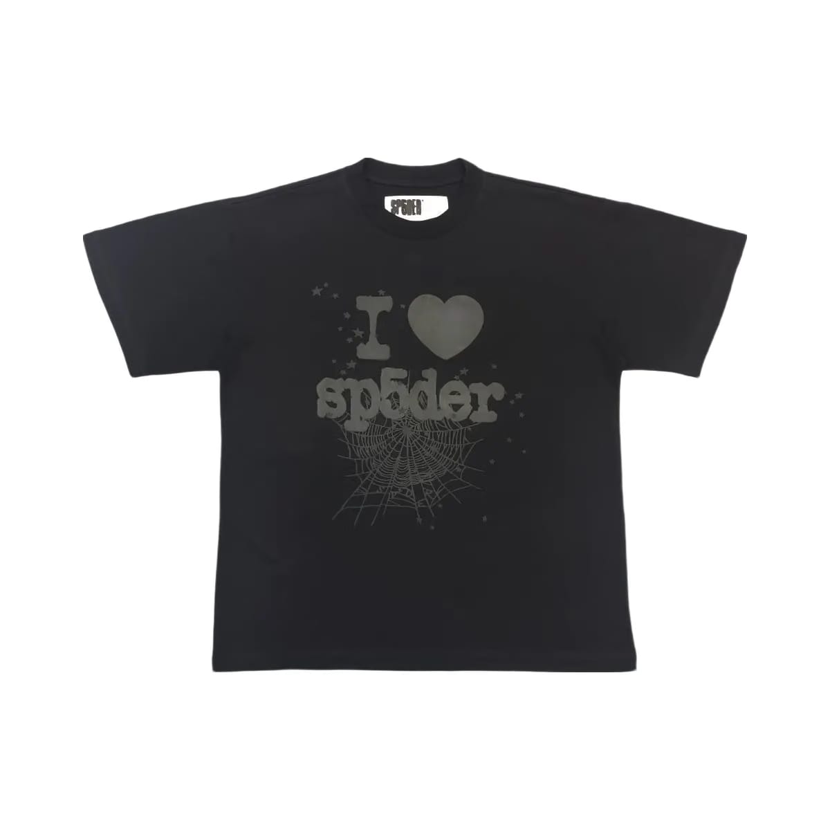 SP5DER Phantom Souvenir T-Shirt Black