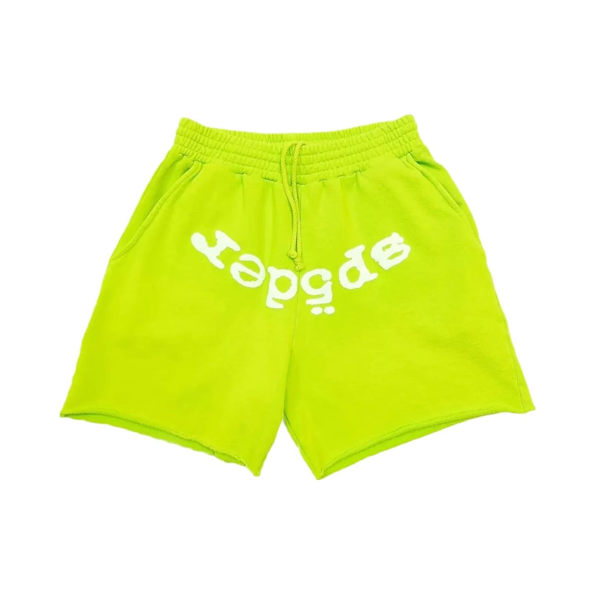 Sp5Der OG Web V2 Sweatshort Acid Green