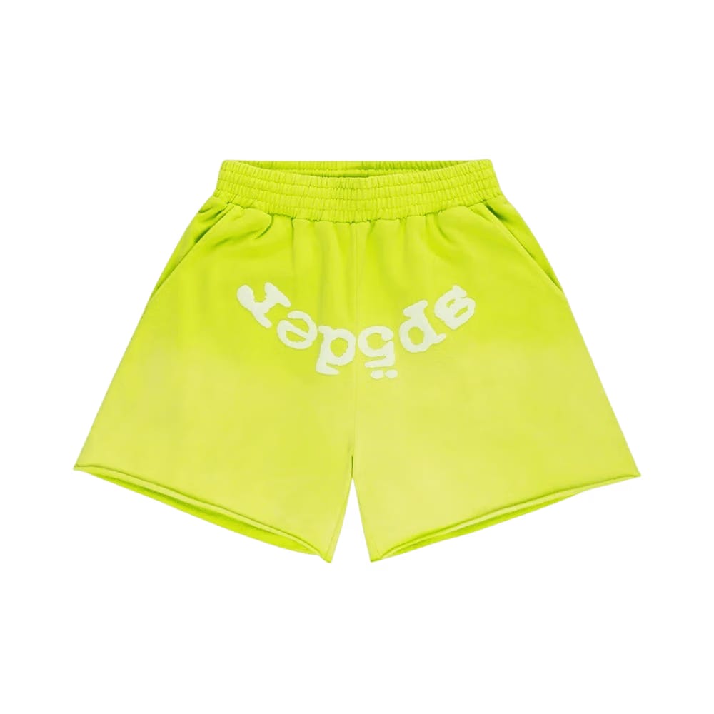 Sp5Der OG Web V2 Sweatshort Acid Green
