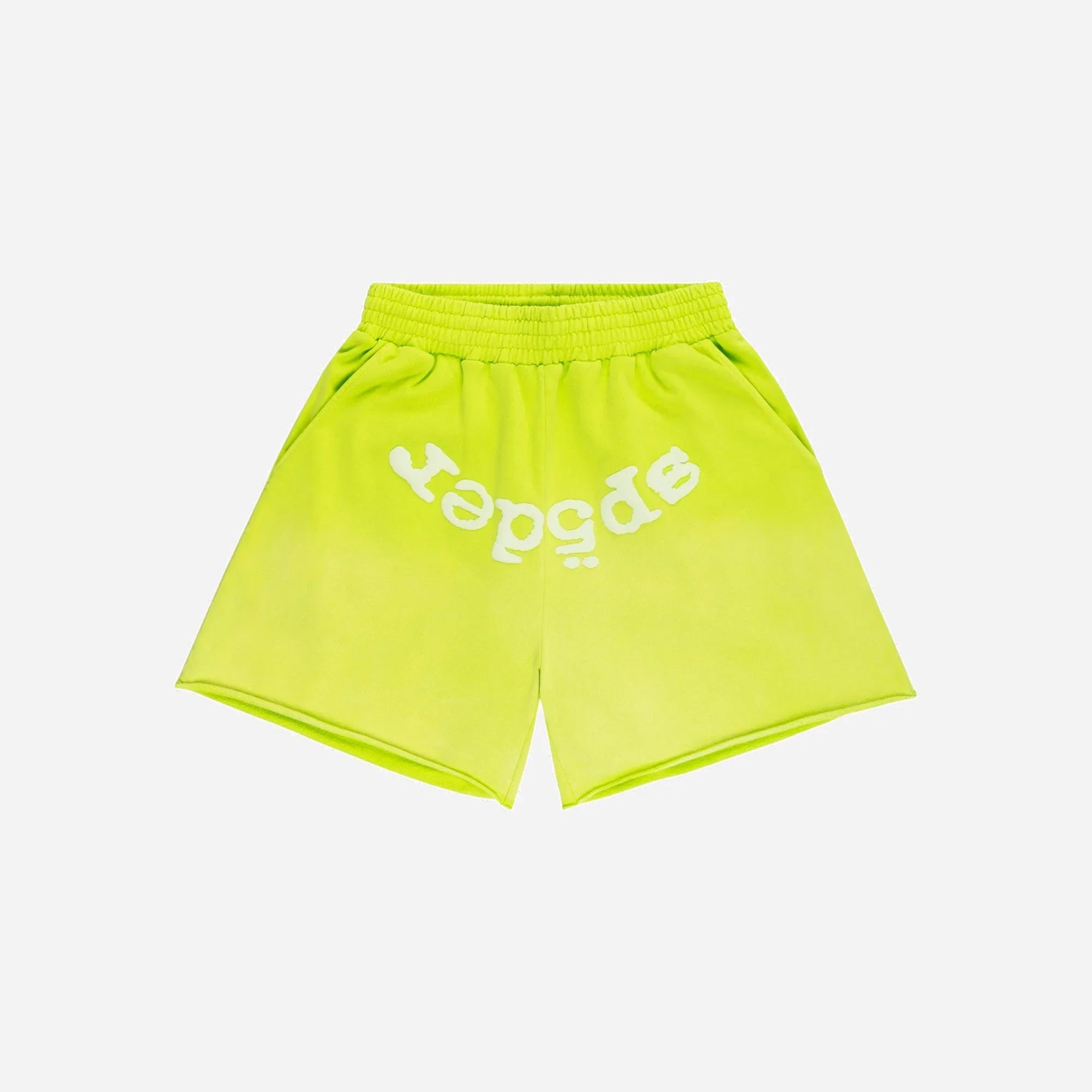 Sp5Der OG Web V2 Sweatshort Acid Green