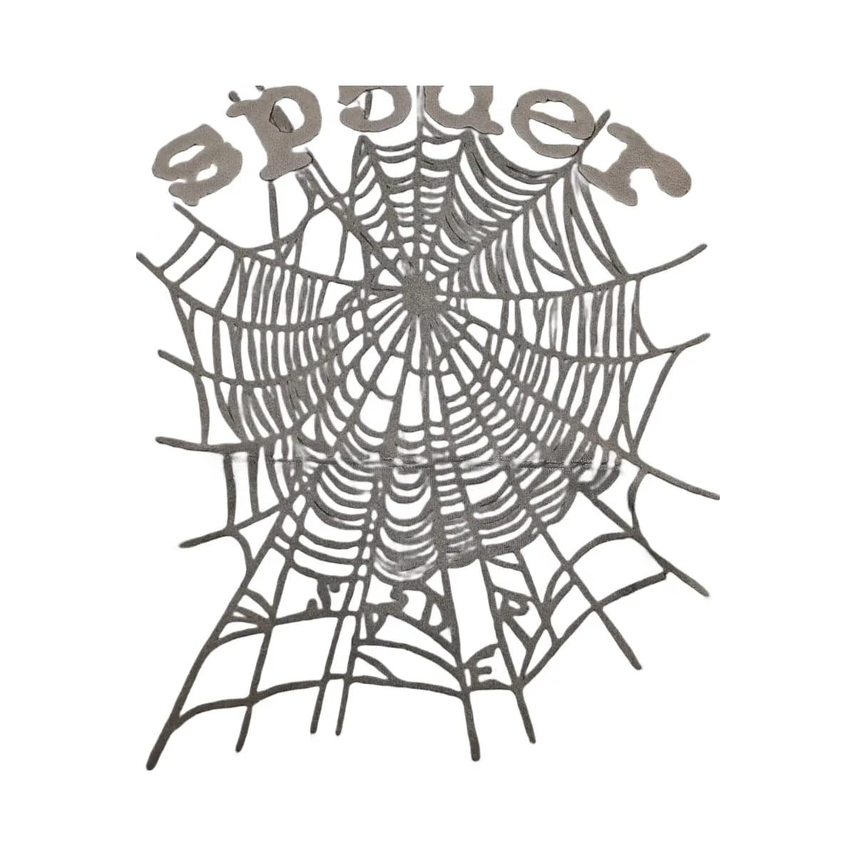 SP5DER Phantom Web Hoodie Black