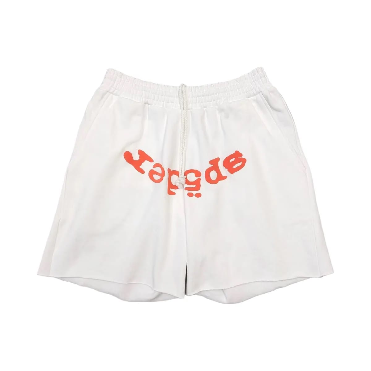 SP5DER Og Logo Embroidered Sweatshort Black