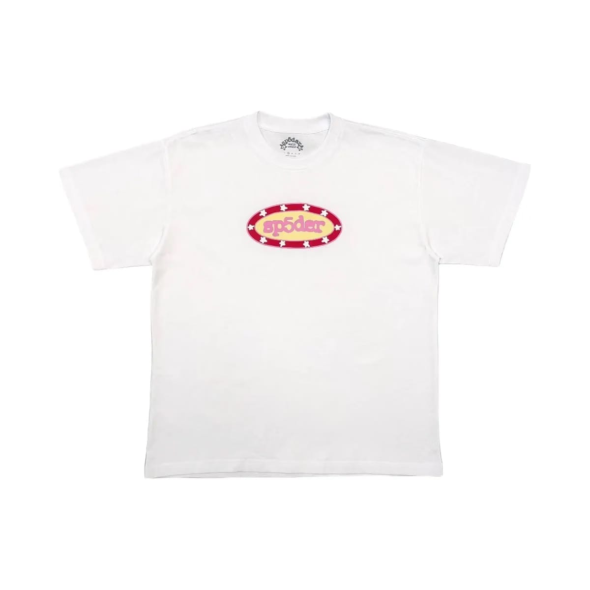 SP5DER Buckle T-Shirt White