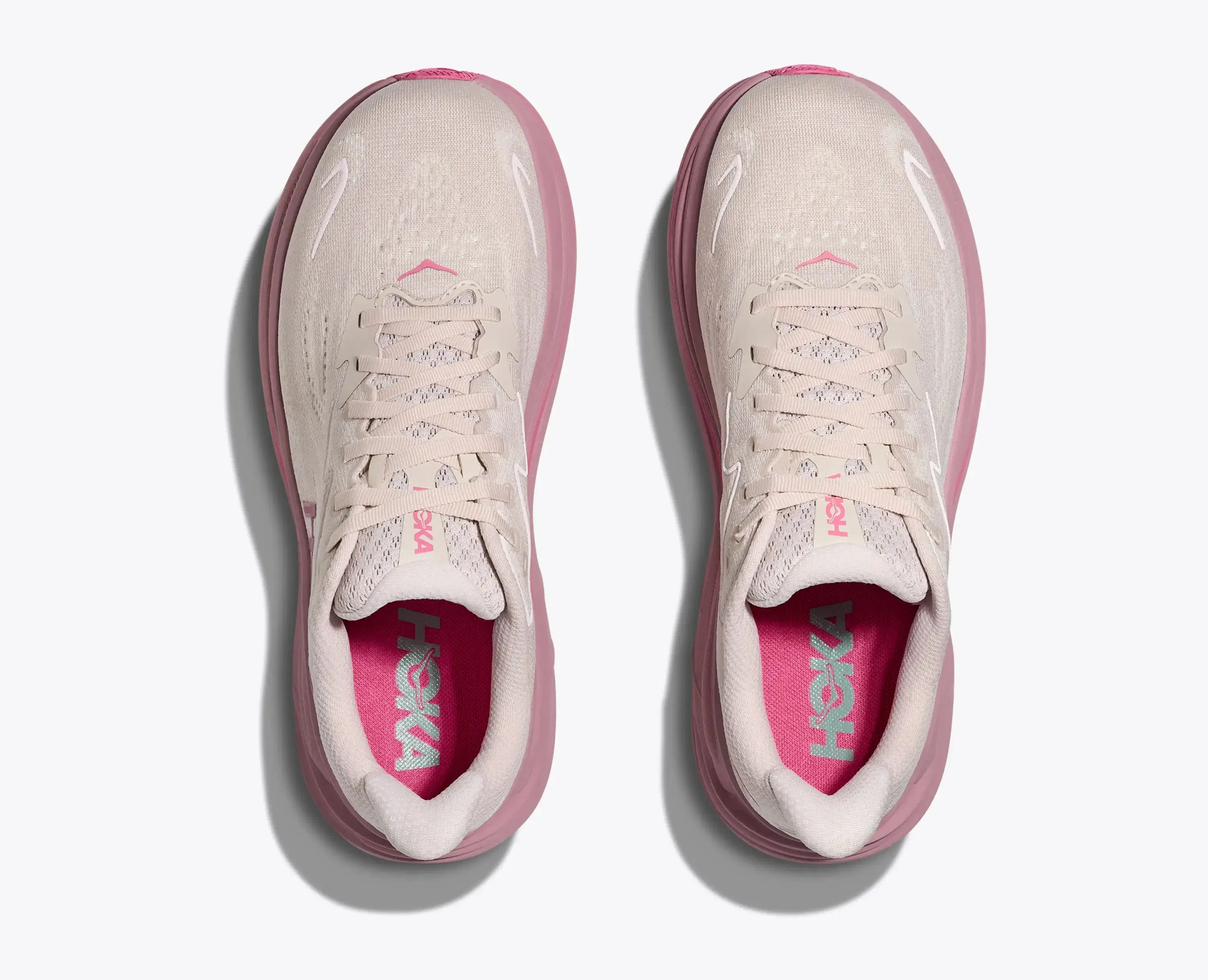 Hoka Women'S Clifton 10 Rose Cream Dried Rose