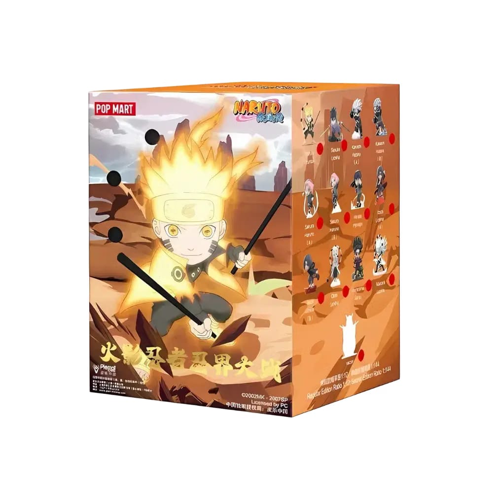 Pop Mart Naruto Ninkai Taisen Series Figure Single Blind Box