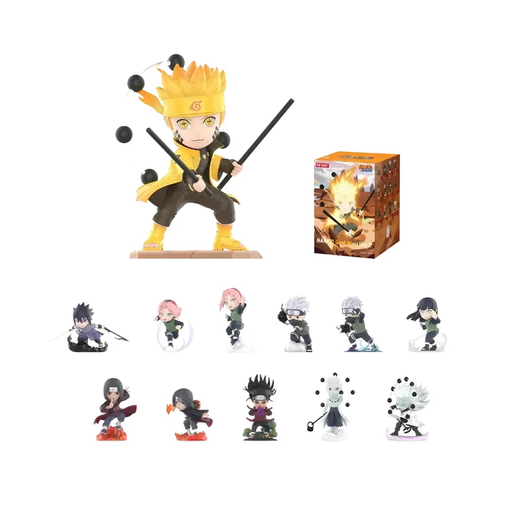 Pop Mart Naruto Ninkai Taisen Series Figure Single Blind Box