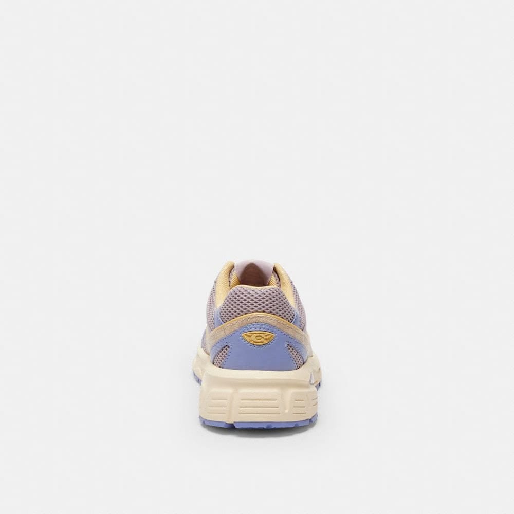 Women's Coach Sport Sneaker With Signature Canvas Wisteria Blue Lavender