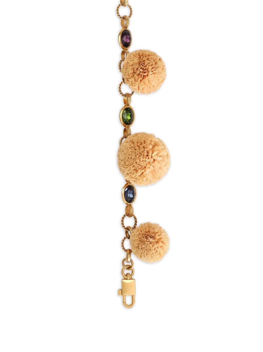 charm-detail bag strap