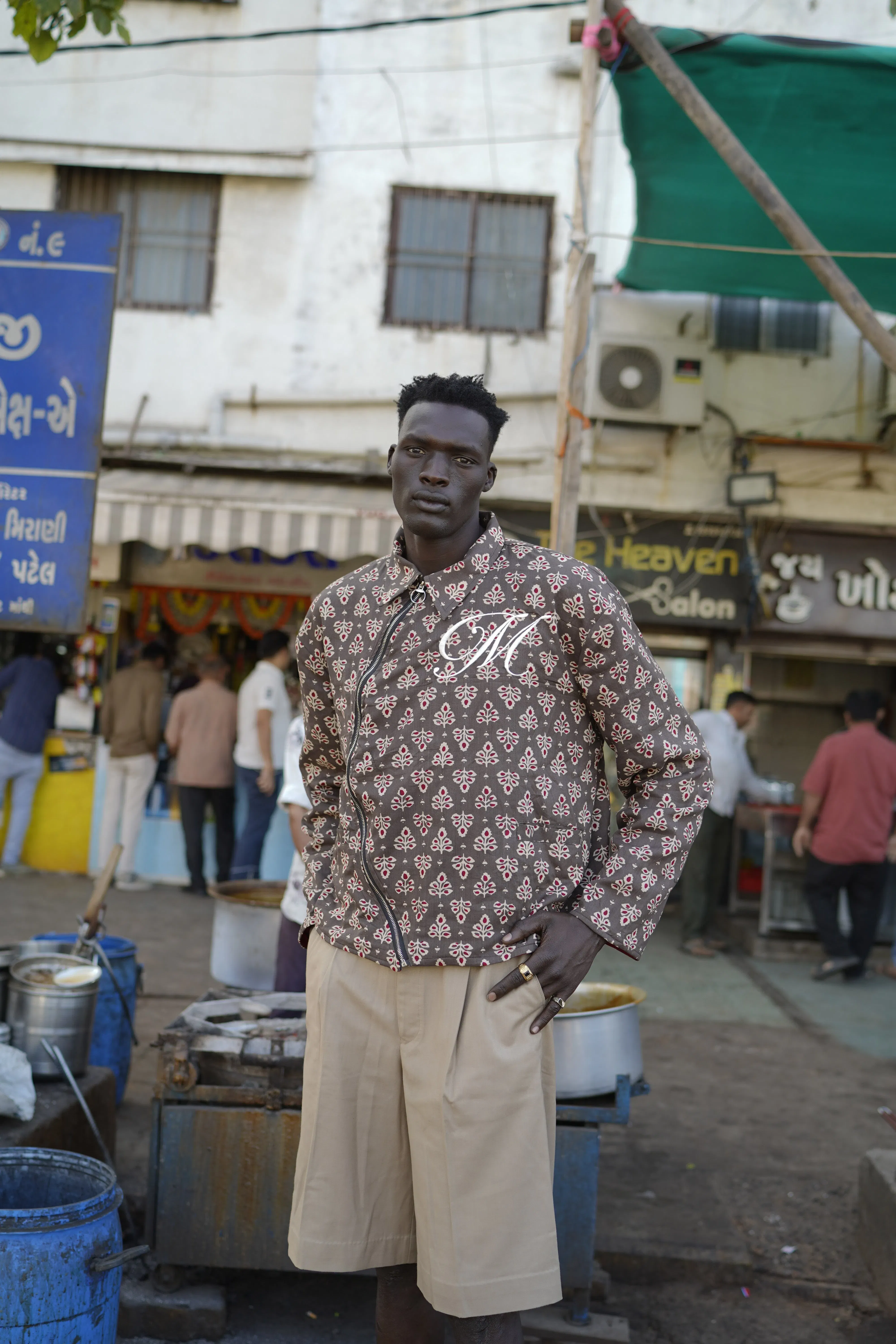 THE SAANJH JACKET IN CLAY