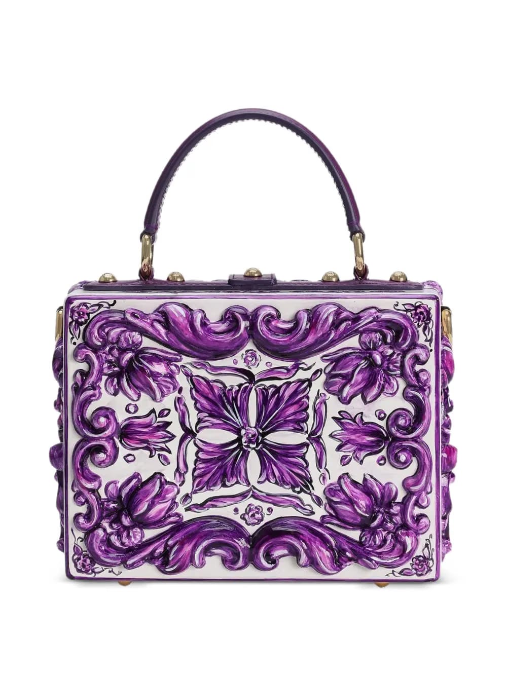 Dolce Box Majolica-print tote bag