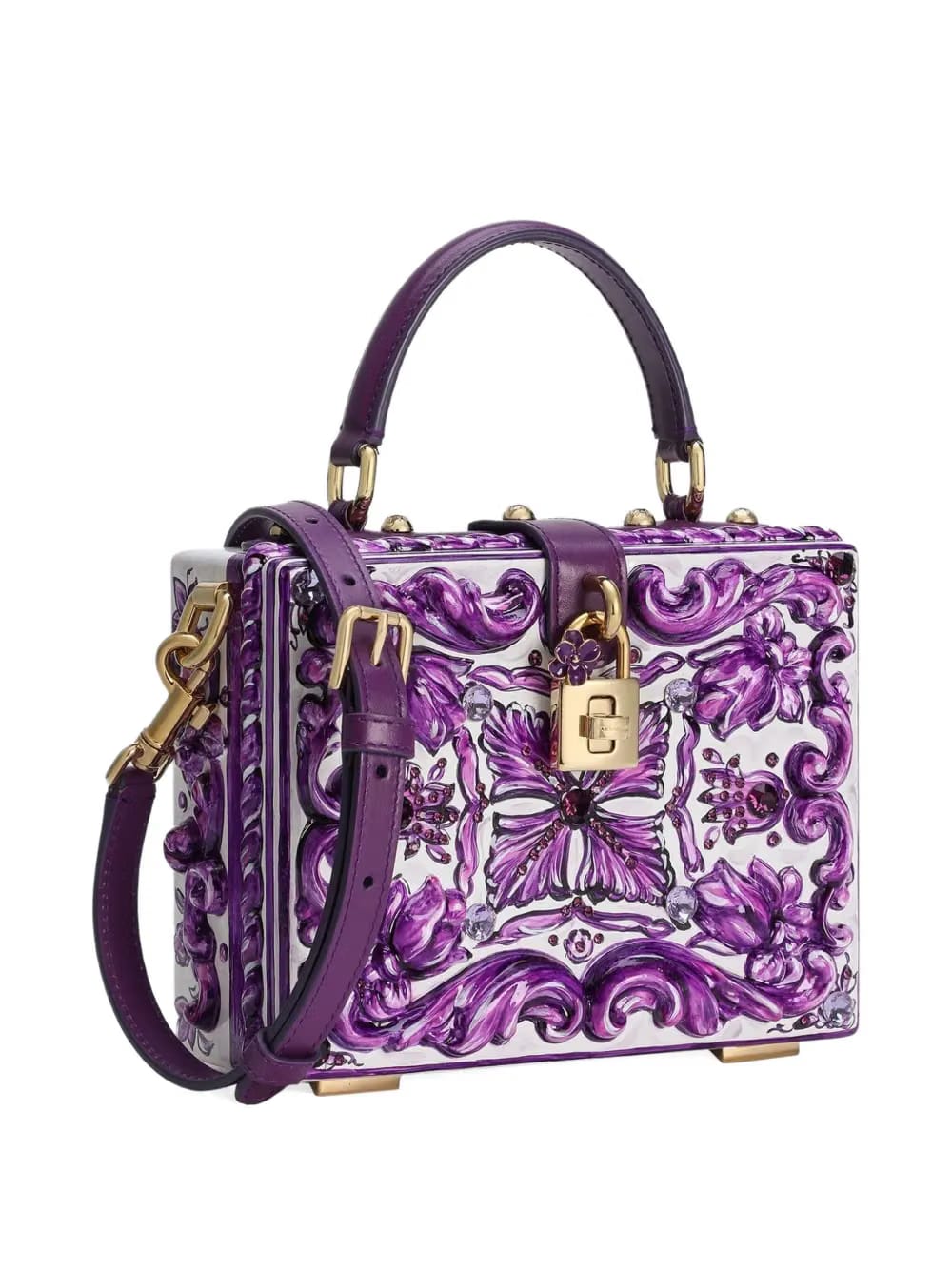 Dolce Box Majolica-print tote bag