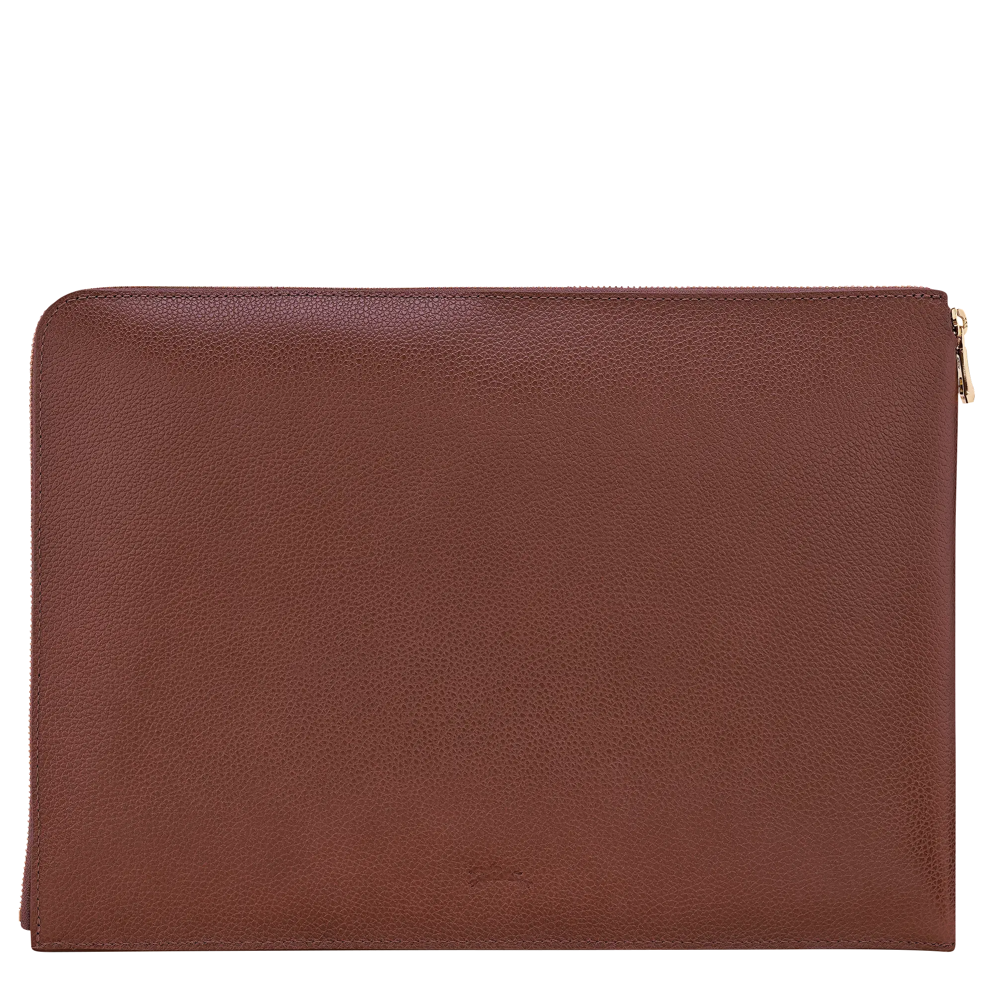 Longchamp Le Foulonné Laptop case Coffee