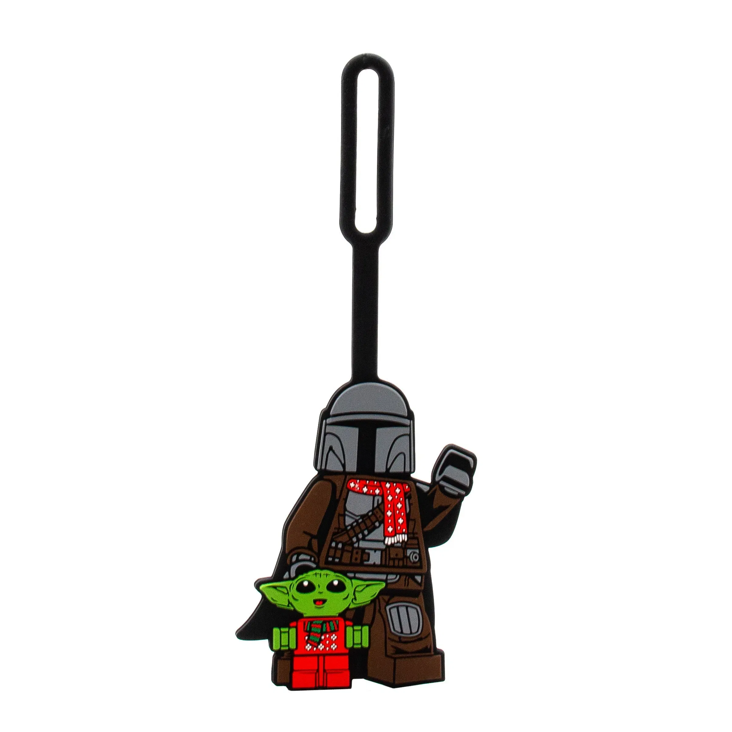 Lego The Mandalorian with Grogu Holiday Bag Tag