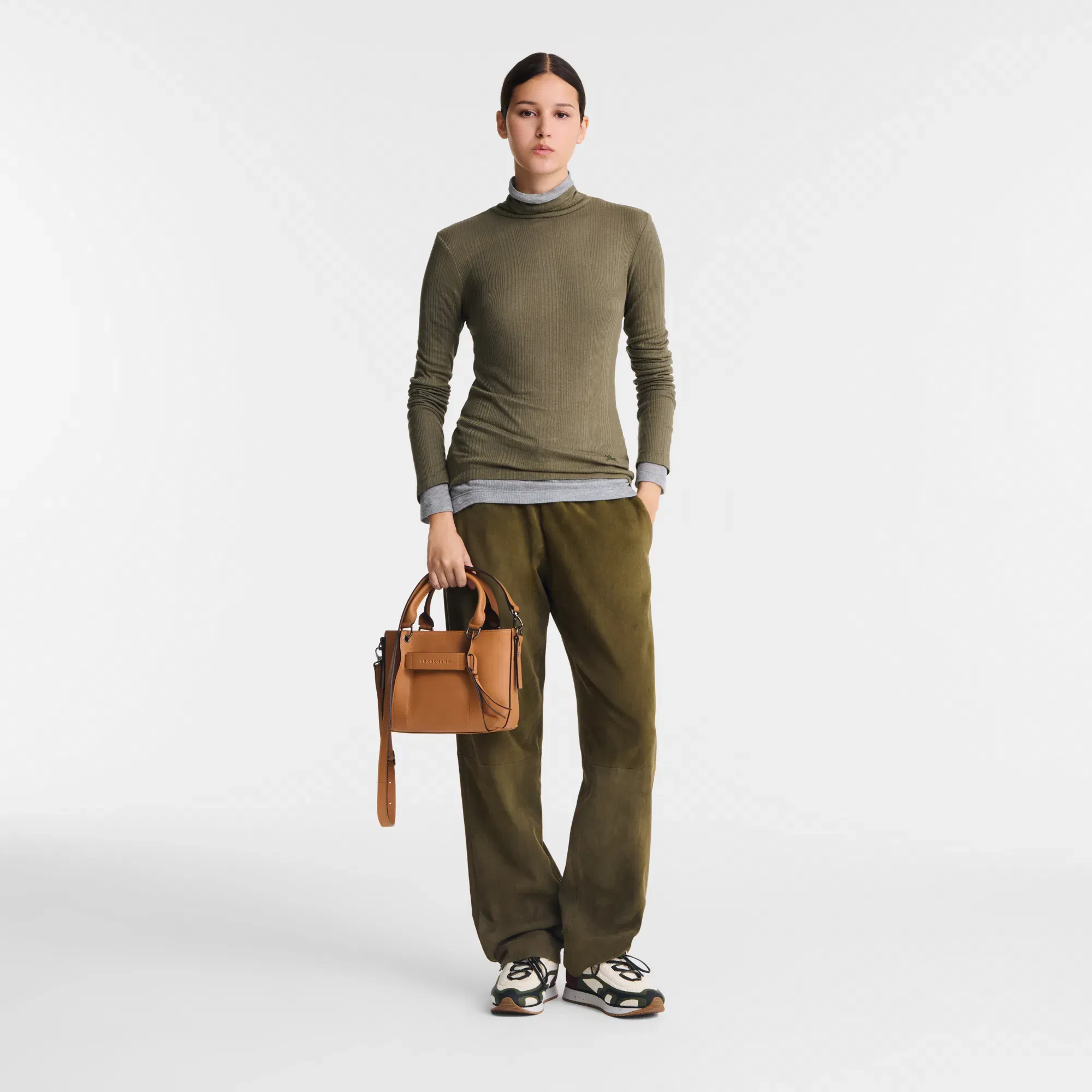 Longchamp Longchamp 3D S Handbag Natural