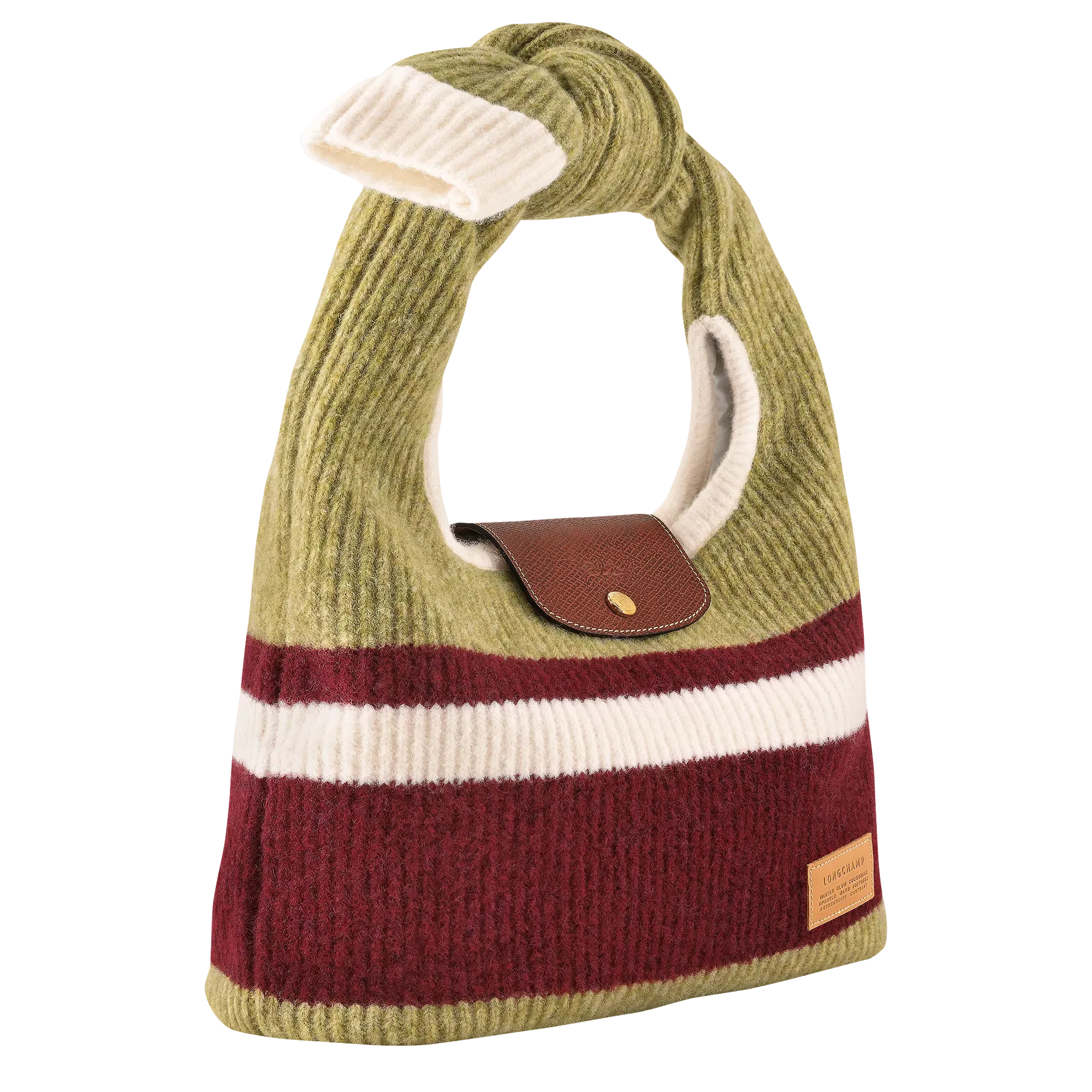 Longchamp Le Pliage Collection Shoulder bag Pistachio/Burgundy