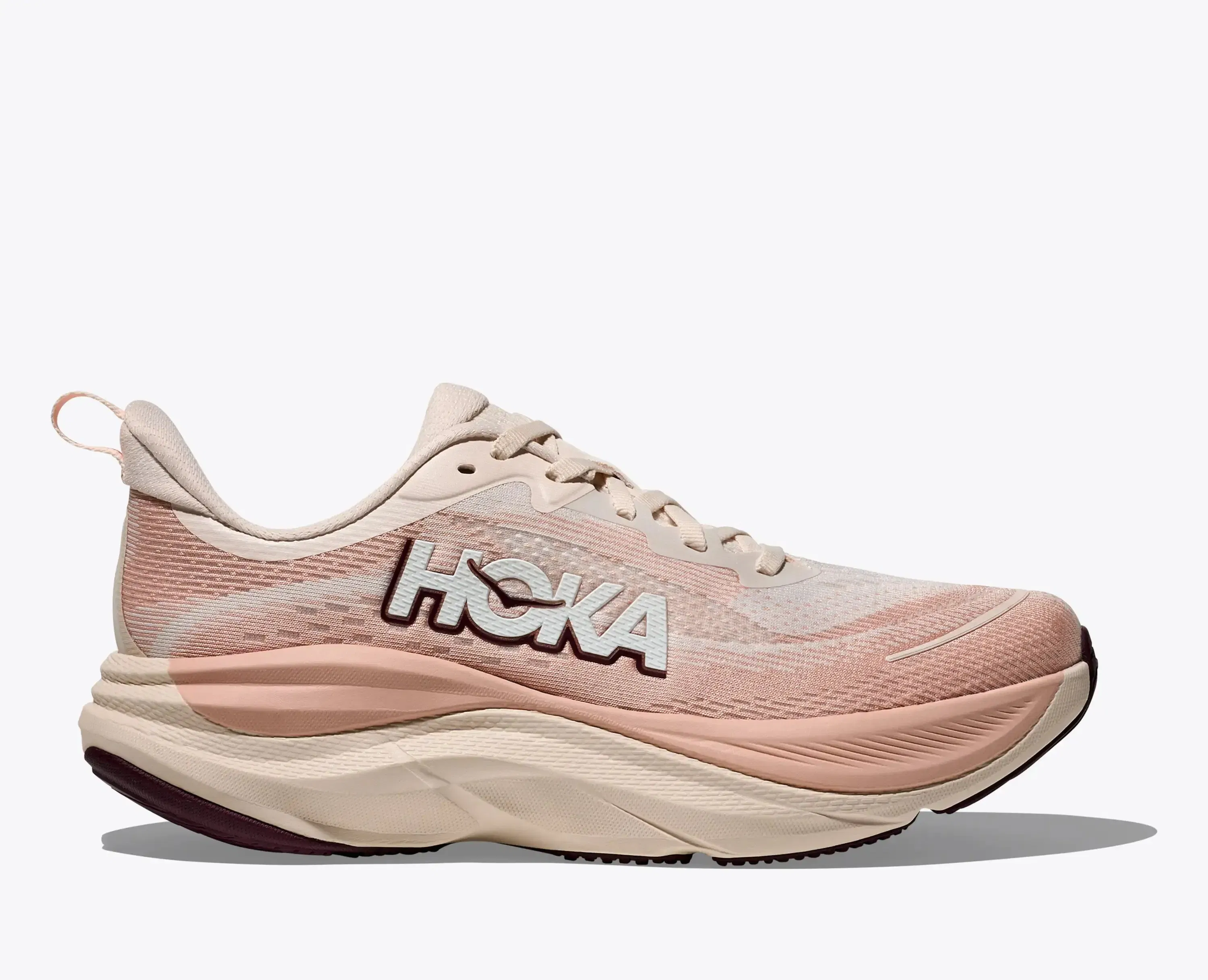 Hoka Women'S Skyflow Rose Cream Rose Latte