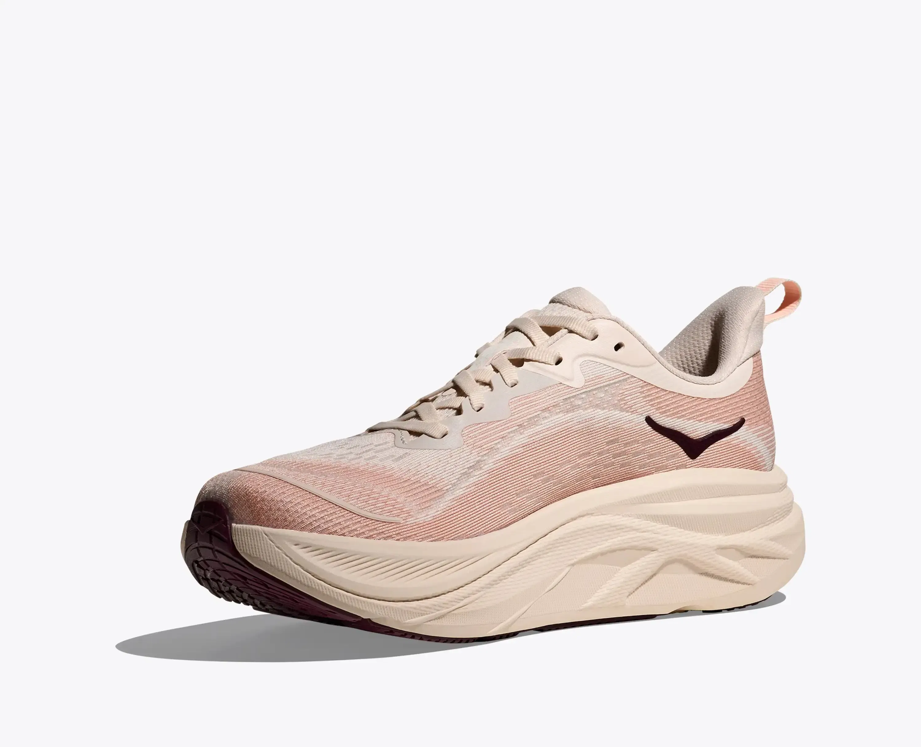 Hoka Women'S Skyflow Rose Cream Rose Latte