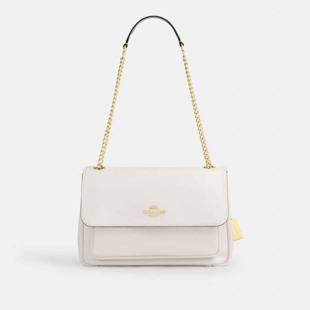Coach Elodie Crossbody Bag Gold Chalk