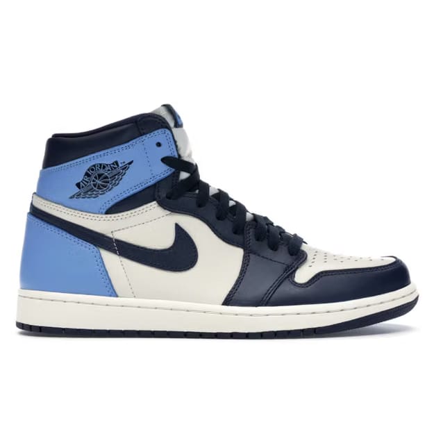 Jordan 1 Retro High Obsidian UNC