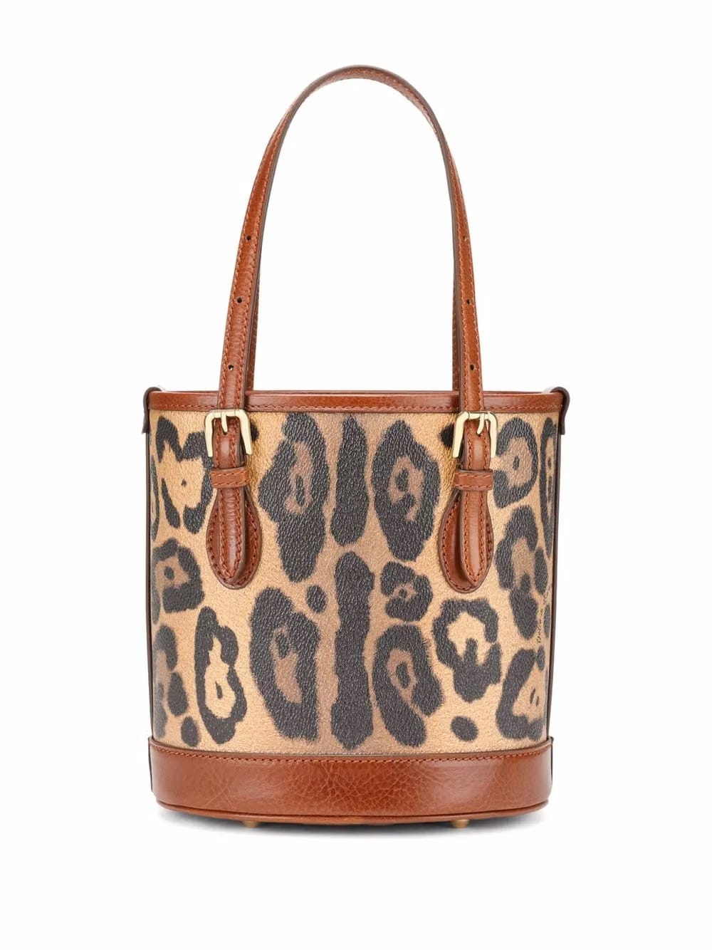 small Crespo leopard-print bucket bag